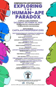 Nina Jablonski to present at the virtual CARTA Symposium, Exploring the Human-Ape Paradox