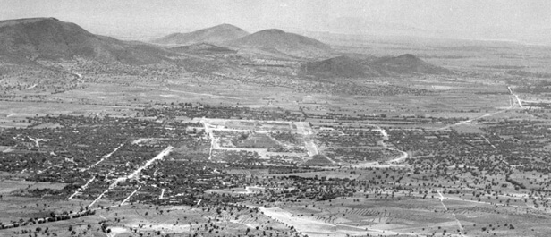 Teotihuacan Valley, Mexico in 1961 (photo taken by William Mather, III Anthropology Alumnus 1968)