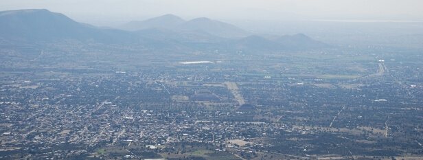 Teotihuacan Valley, Mexico in 1961 (photo taken by William Mather, III Anthropology Alumnus 1968)